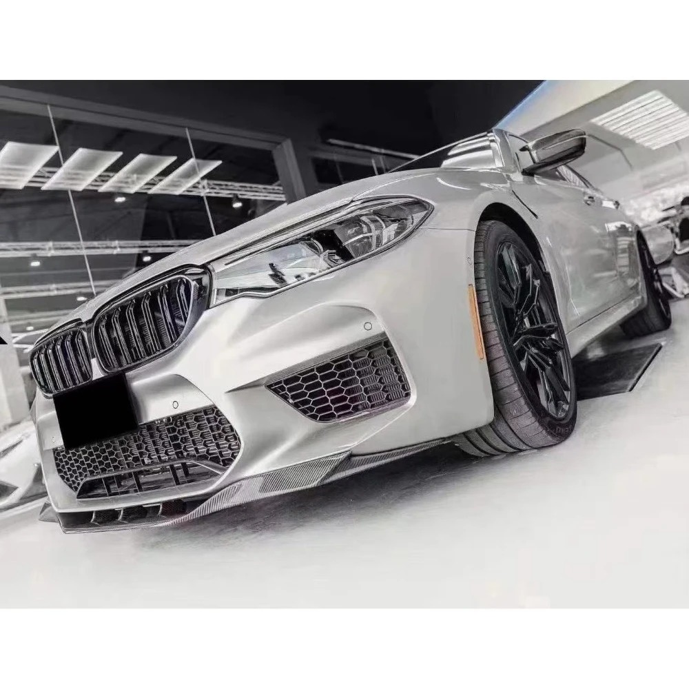 High Quality Fast Delivery Whole Sale Price Dry Carbon Fiber Front Bumper Lip Body Kits for  F90 M5